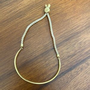 Monica Vinader Fiji Friendship Bracelet in Gold